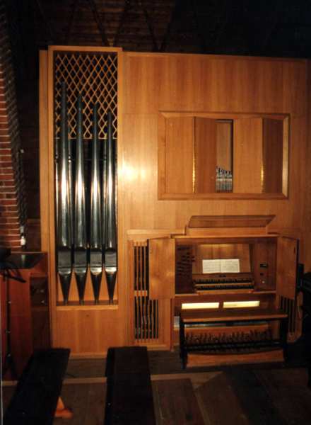 Orgelansicht von der Empore